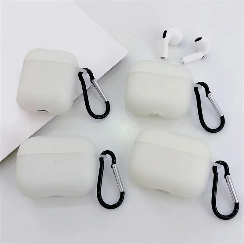 Night Luminous Silicone Soft Earphone Case